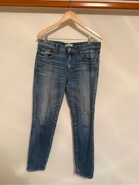 Moussy Women's Faded Blue Skinny Jeans